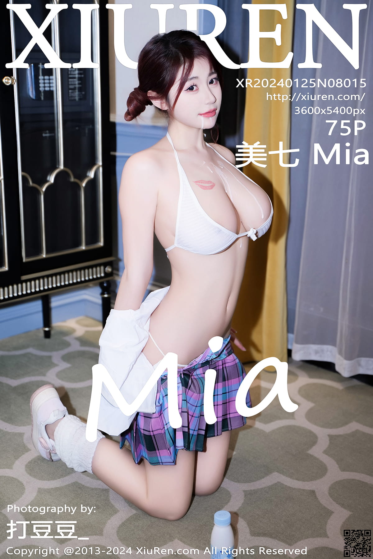 XIUREN秀人网 2024.01.25 No.8015 美七Mia-1
