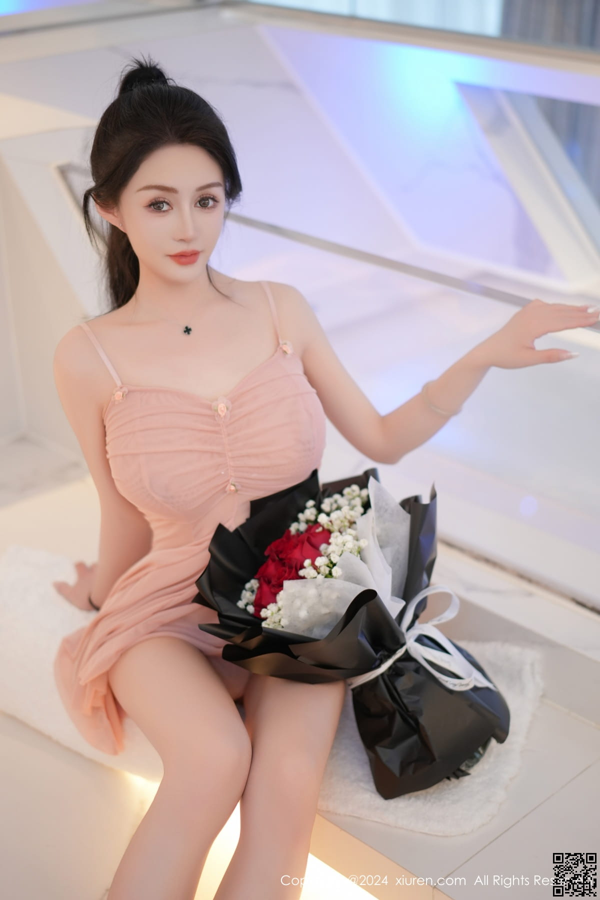 XIUREN秀人网 2024.04.15 No.8395 林幼一-5