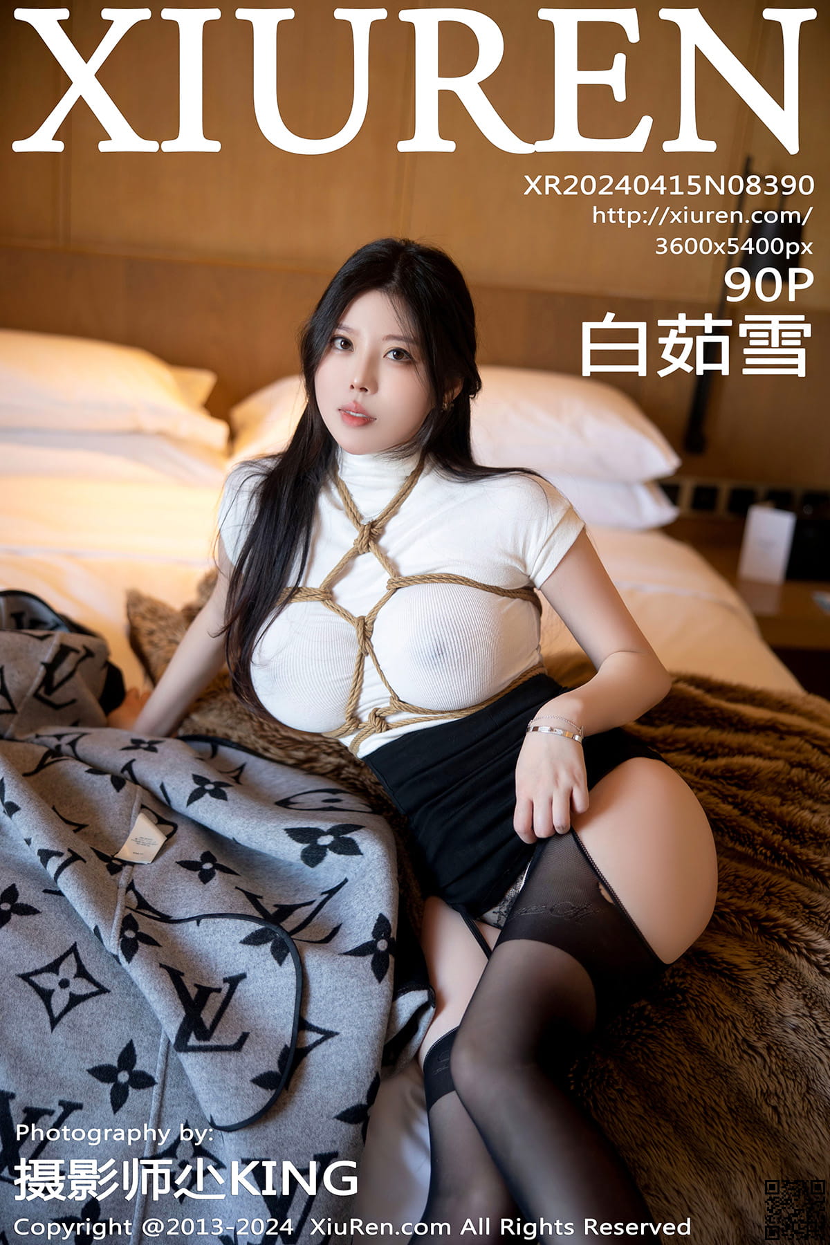 XIUREN秀人网 2024.04.15 No.8390 白茹雪-1