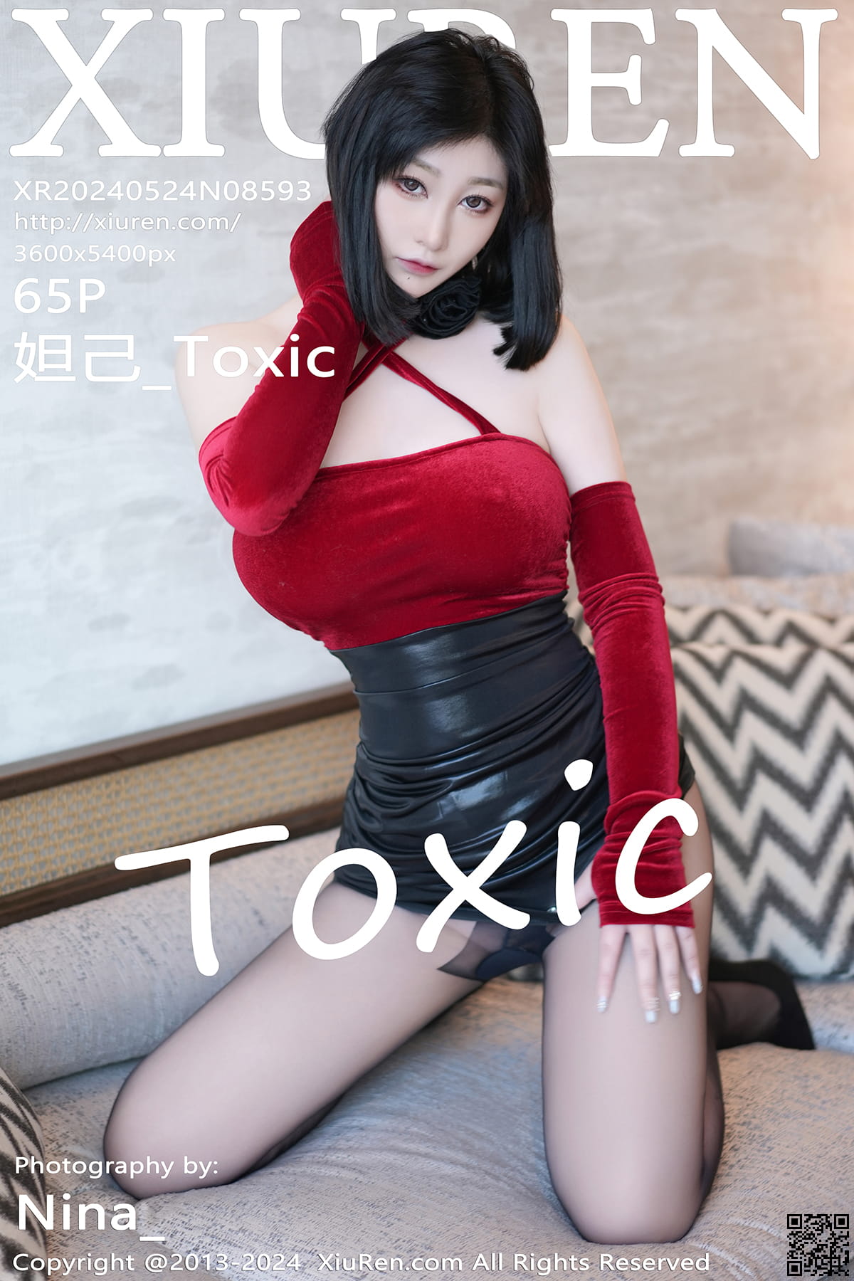 XIUREN秀人网 2024.05.24 No.8593 妲己_Toxic-1