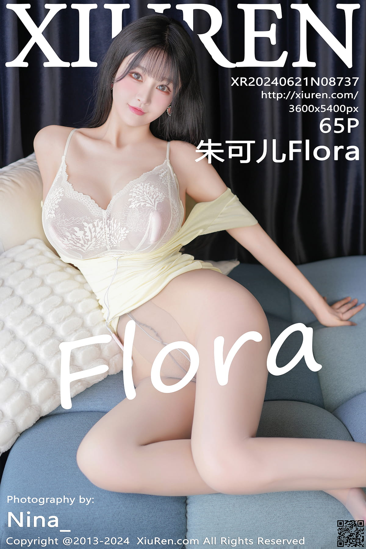 XIUREN秀人网 2024.06.21 No.8737 朱可儿Flora-1