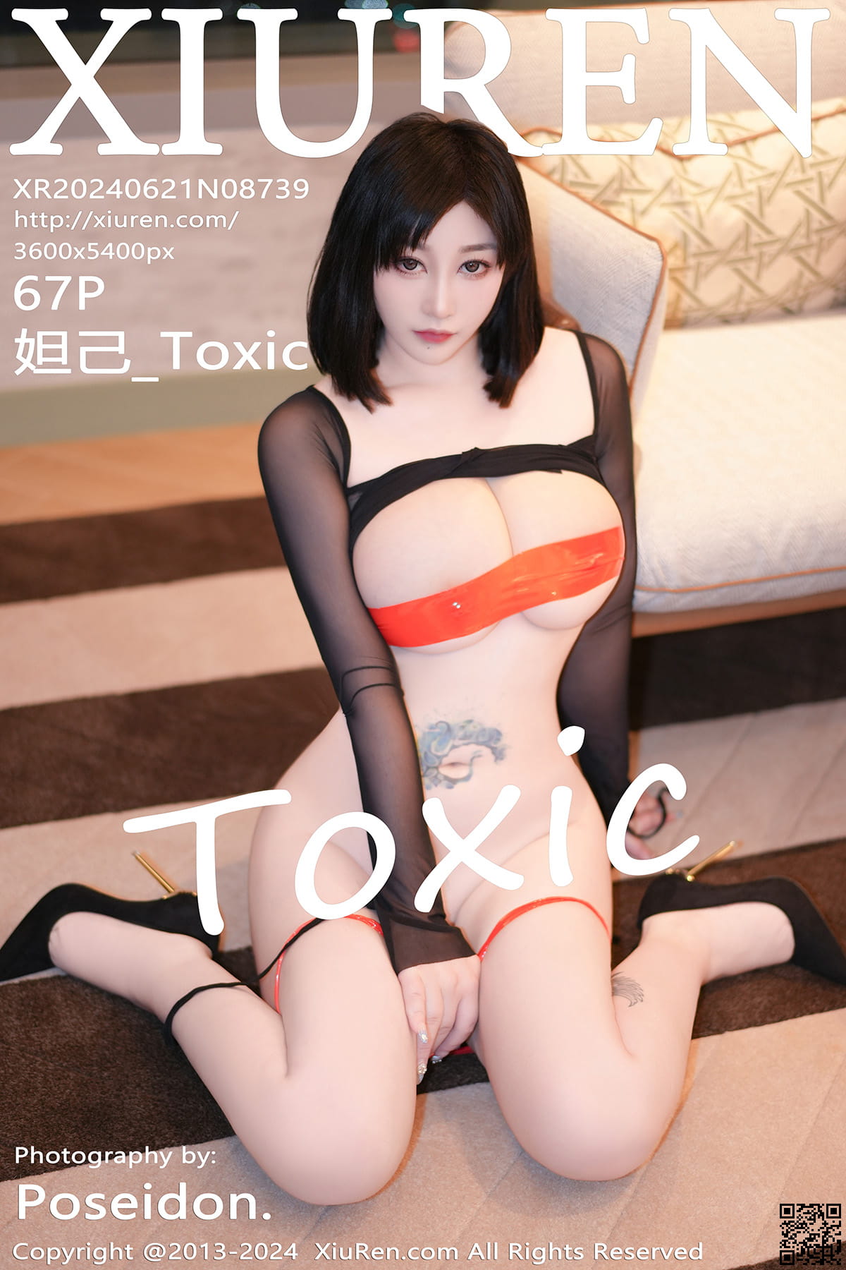 XIUREN秀人网 2024.06.21 No.8739 妲己_Toxic-1