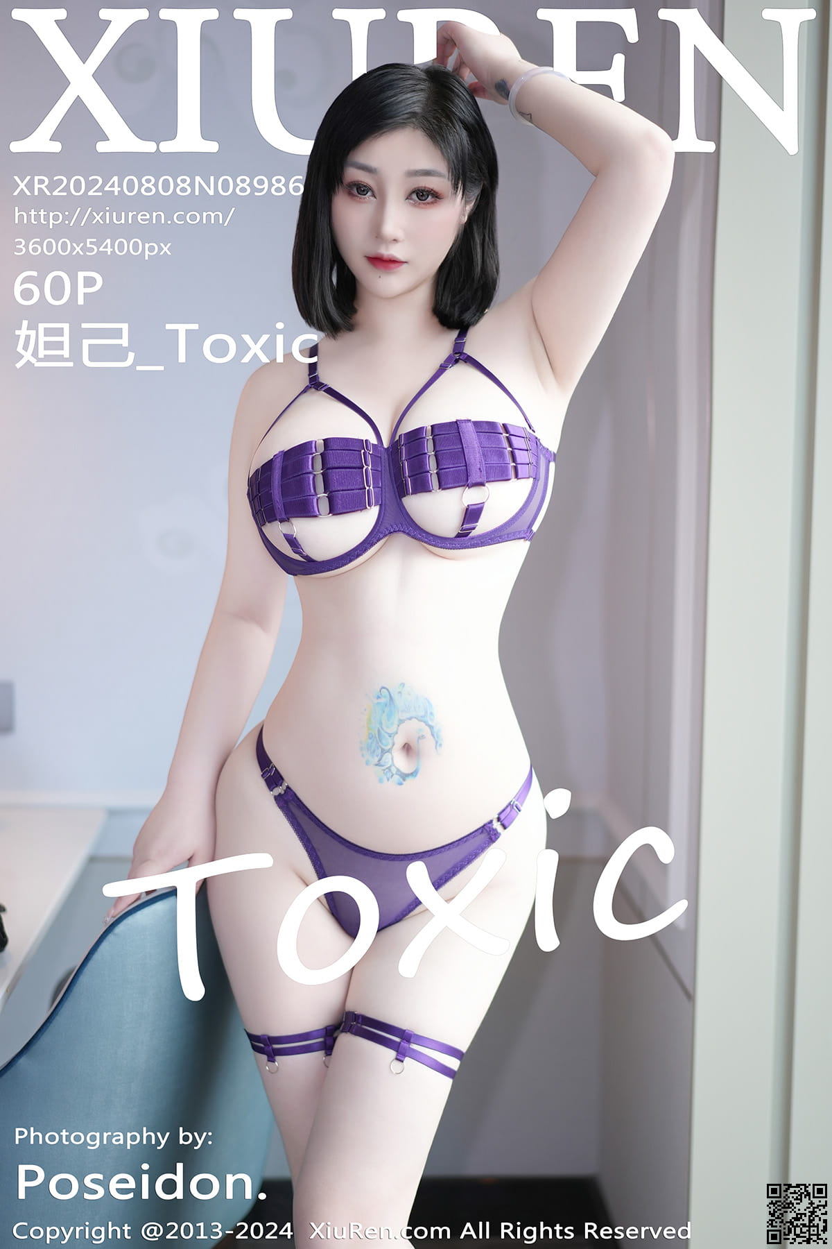 XIUREN秀人网 2024.08.08 No.8986 妲己_Toxic-1