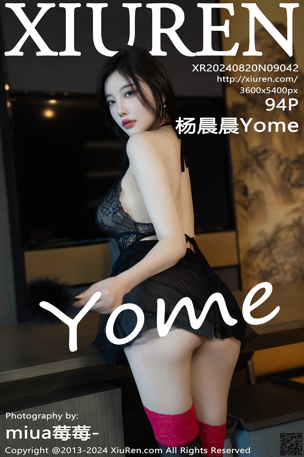 XIUREN秀人网 2024.08.20 No.9042 杨晨晨Yome-1