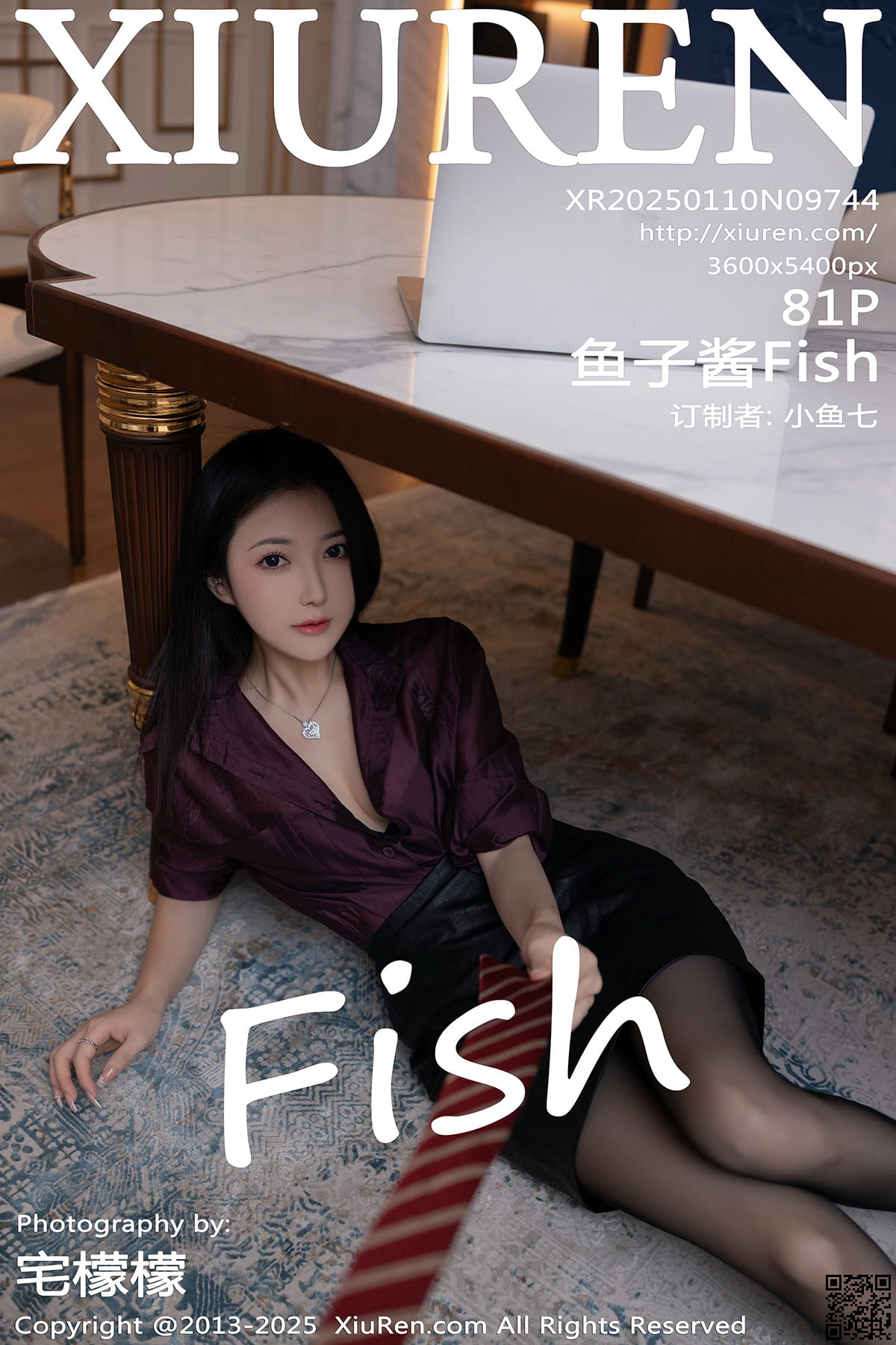XIUREN秀人网 2025.01.10 No.9744 鱼子酱Fish-1