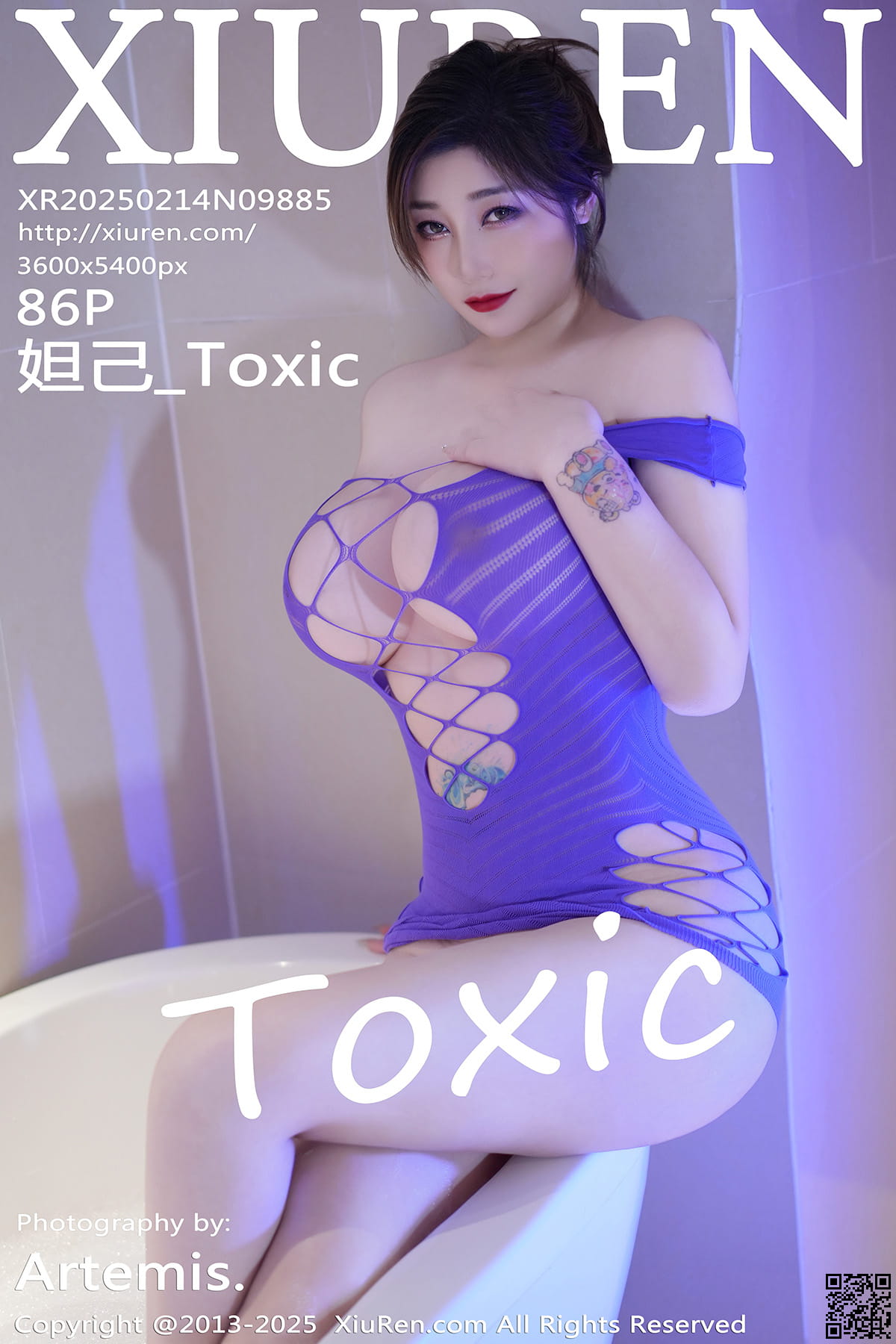 XIUREN秀人网 2025.02.14 No.9885 妲己_Toxic-1
