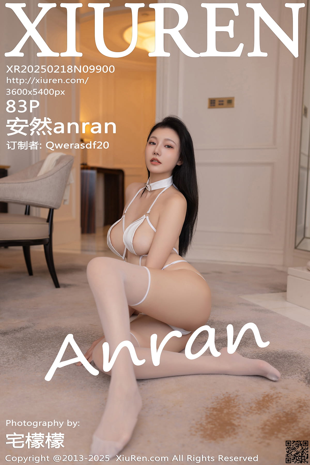 XIUREN秀人网 2025.02.18 No.9900 安然anran-1