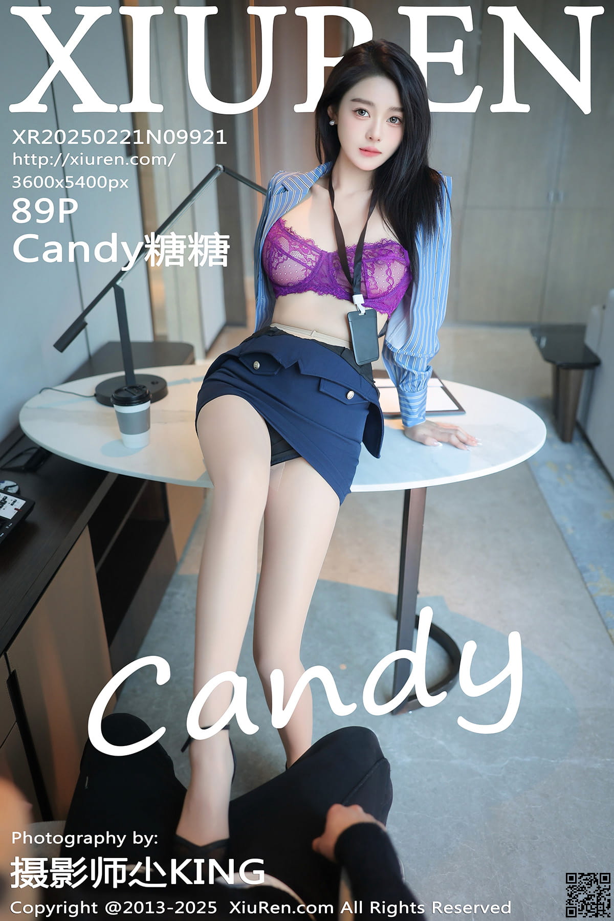 XIUREN秀人网 2025.02.21 No.9921 Candy糖糖-1