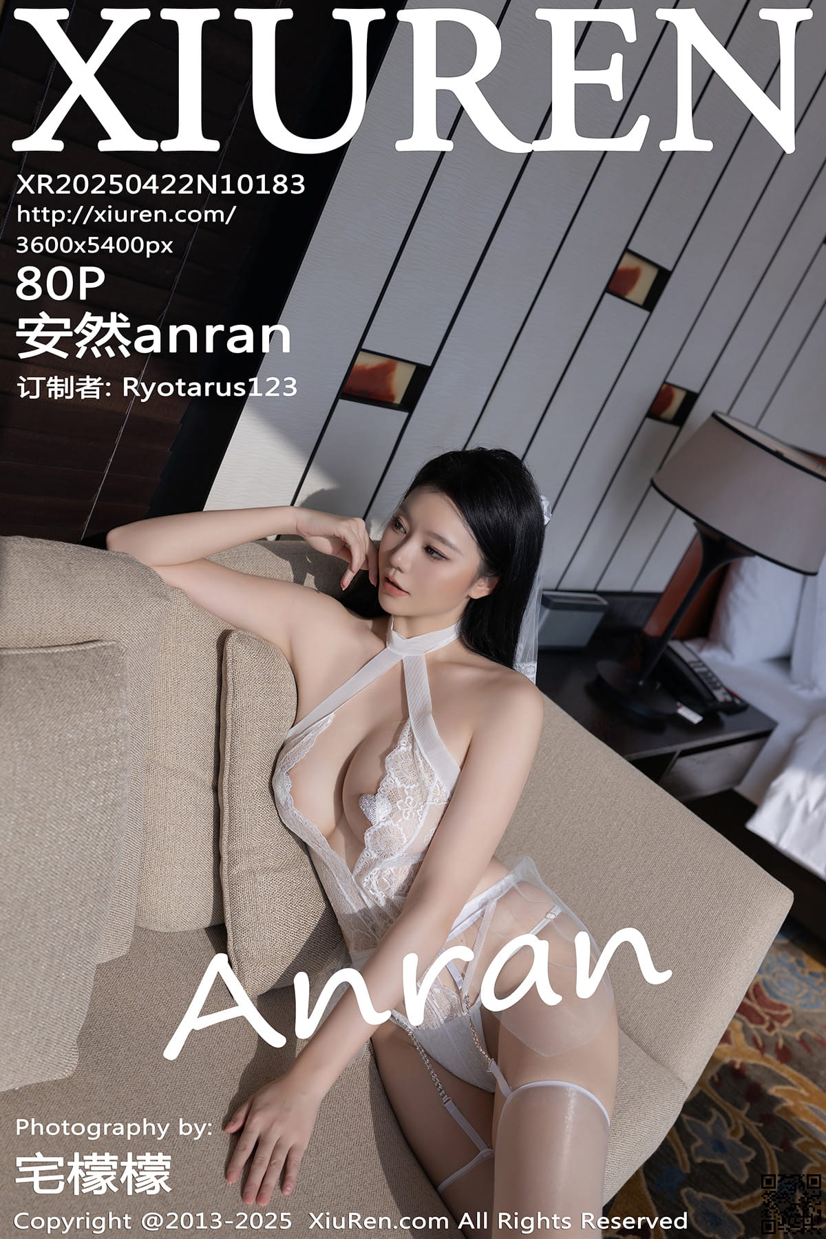XIUREN秀人网 2025.04.22 No.10183 安然anran-1