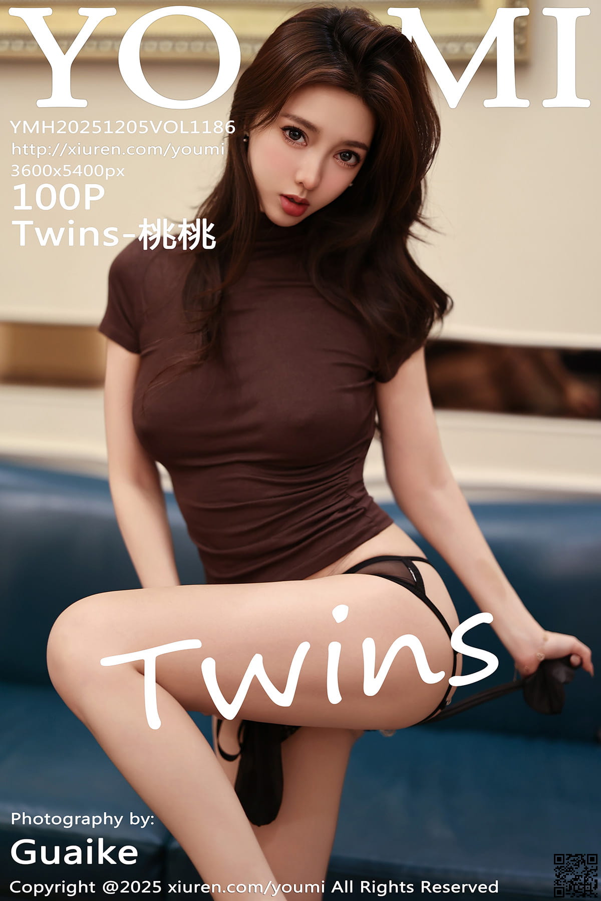 YOUMI尤蜜荟 2025.12.05 VOL.1186 Twins-桃桃-1